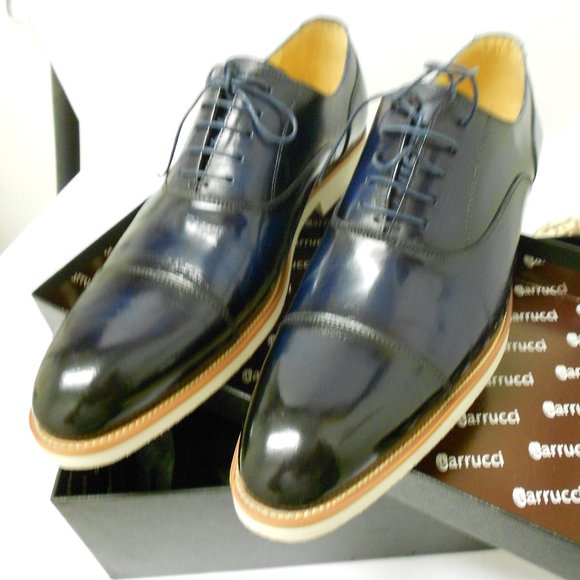 ✅ Men\'s Carrucci Cobalt Blue Oxford - Size 10 NWOT main image 4